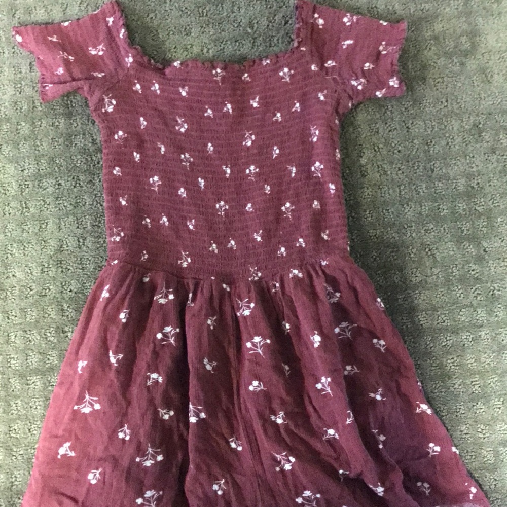 floral off the shoulder romper!